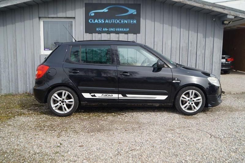 Gebraucht Skoda Fabia Elegance 105 PS (77 kW) 2008 Schwarz Limousine