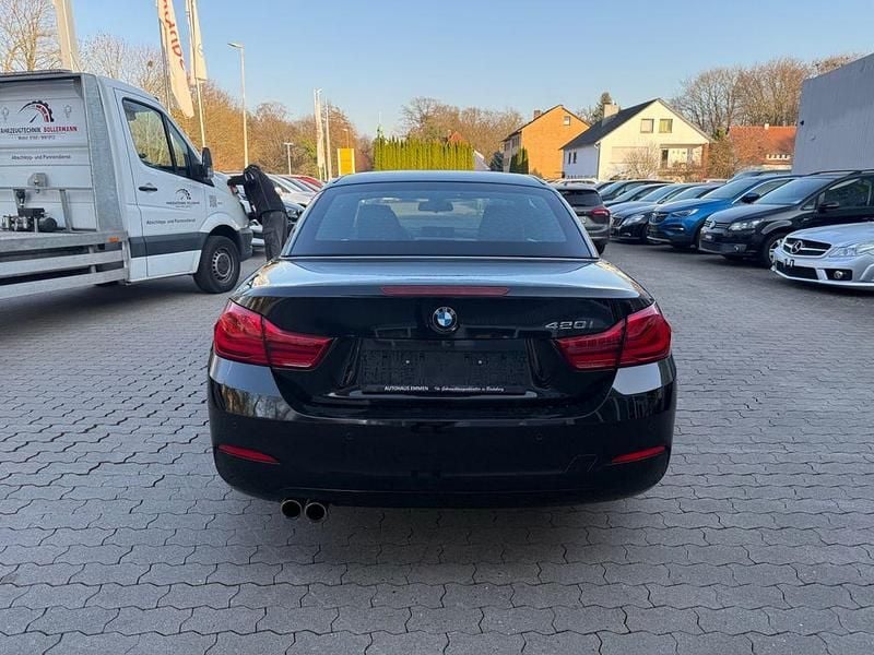 Gebraucht BMW 420 Advantage 184 PS (135 kW) 2018 Schwarz Cabrio