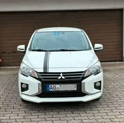 Gebraucht Mitsubishi Space Star 71 PS (52 kW) 2021 Weiß Kleinwagen
