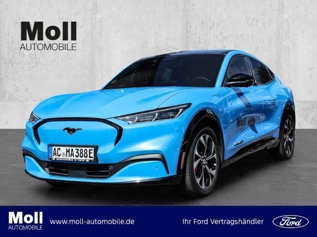 Grabber blue metallic Gebraucht 2022 Ford Mustang Mach-E SUV | 36.900 € (Superpreis) - Bild 1/4