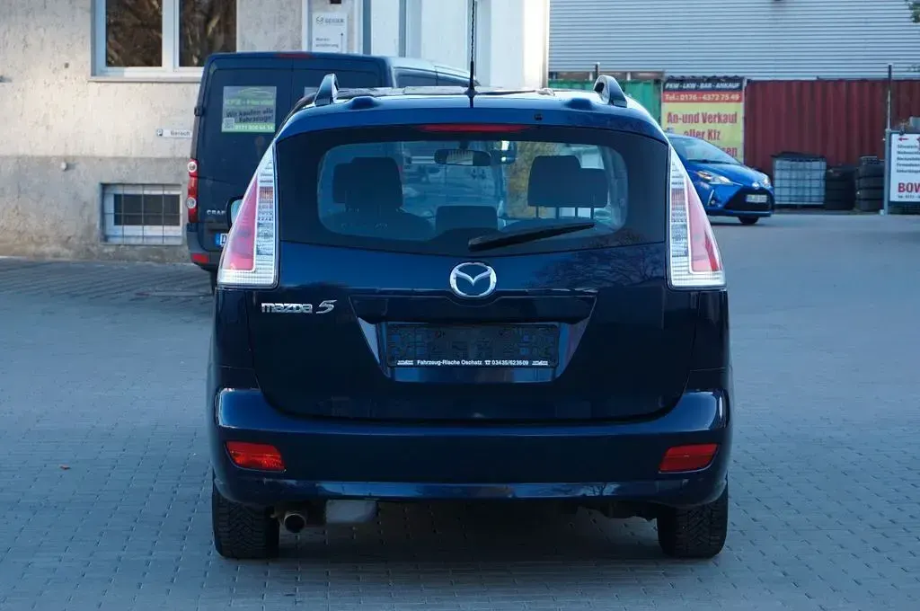 Gebraucht Mazda 5 Exclusive 145 PS (106 kW) 2009 Blau Van / Kleinbus