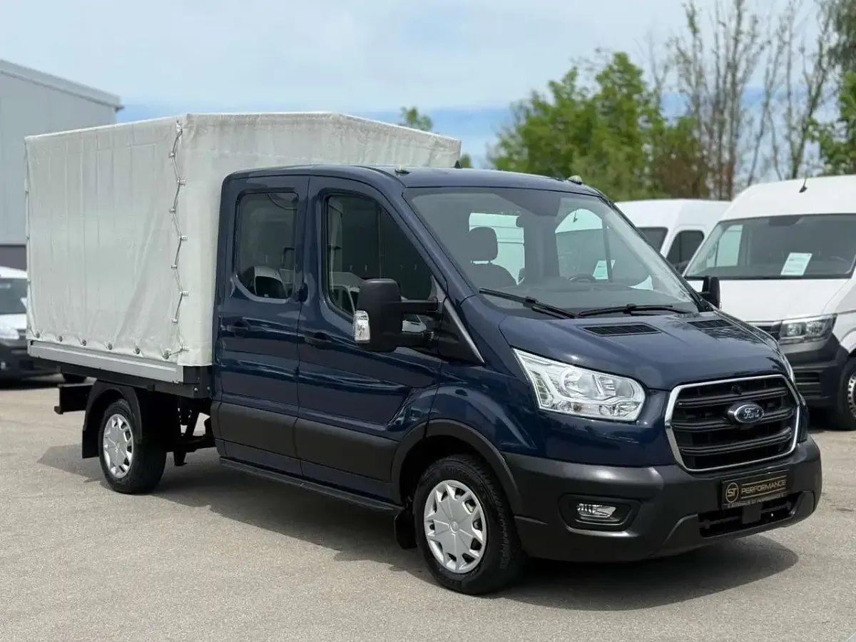 Gebraucht Ford Transit 131 PS (96 kW) 2020 Blau Van / Kleinbus