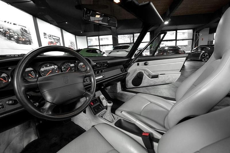 Gebraucht Porsche 911 Carrera Cabriolet 286 PS (210 kW) 1997 (d) irisblau Cabrio