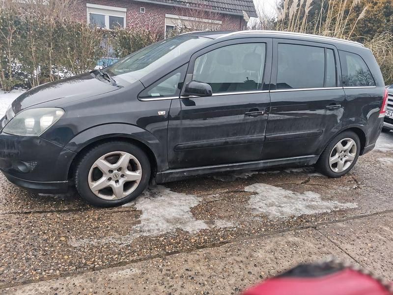 Gebraucht Opel Zafira Cosmo 110 PS (80 kW) 2008 Schwarz Van / Kleinbus