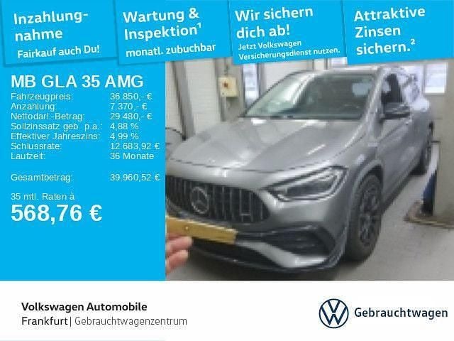 Gebraucht Mercedes GLA35 AMG AMG 306 PS (225 kW) 2020 Mountaingrau metallic SUV