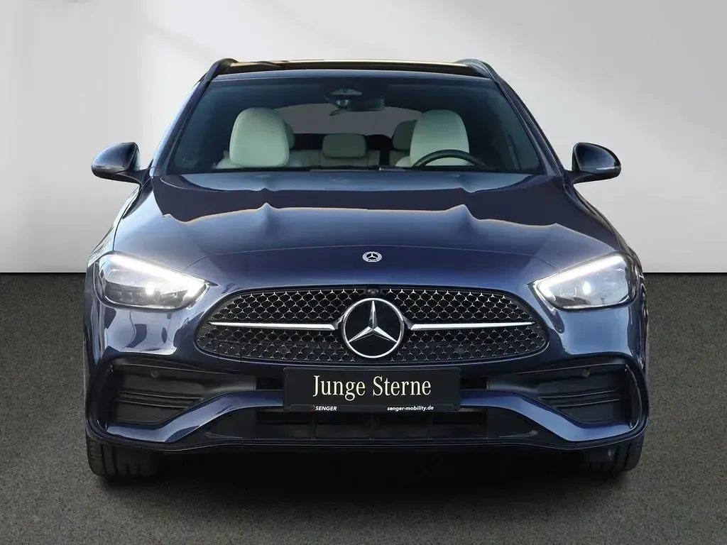 Gebraucht Mercedes C300e AMG 313 PS (230 kW) 2025 Lack sodalithblau Kombi