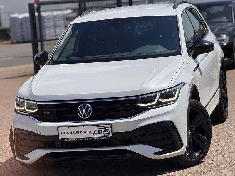 Weiß Gebraucht 2021 VW Tiguan R-line SUV | 25.900 € (Guter Preis) - Bild 1/4