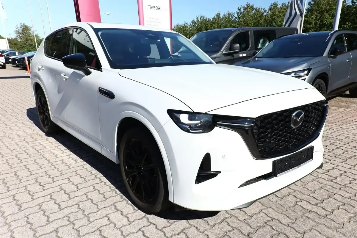 Gebraucht Mazda CX-60 Homura-Line 200 PS (147 kW) 2023 Rhodium white metallic SUV