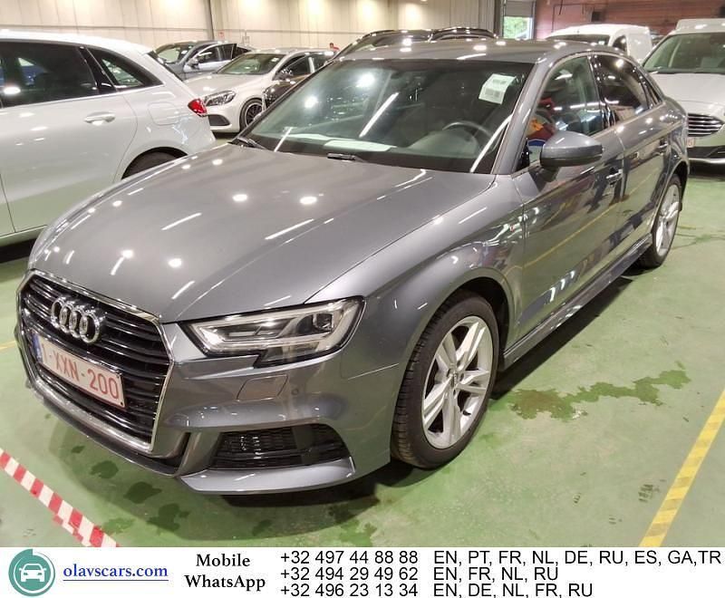 Grau Gebraucht 2020 Audi A3 S-Line Limousine | 19.965 € (Superpreis) - Bild 1/4