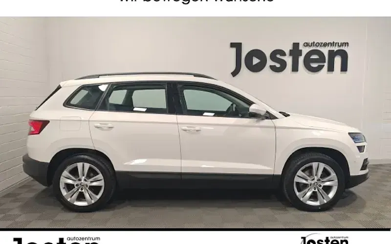 Gebraucht Skoda Karoq Style 150 PS (110 kW) 2019 Weiß (candyweiss) SUV
