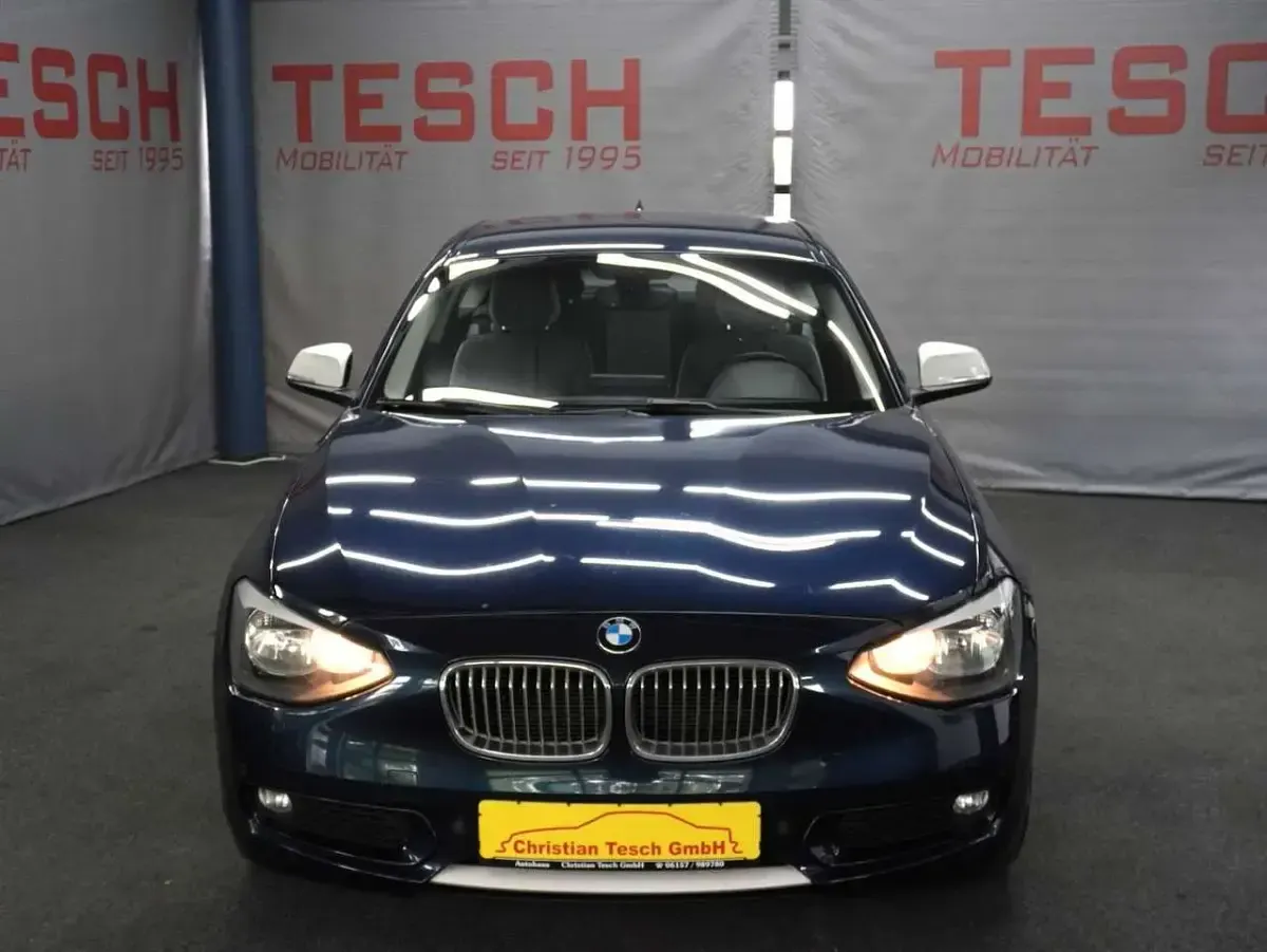 Gebraucht BMW 116 Advantage 136 PS (100 kW) 2013 Blau Kleinwagen