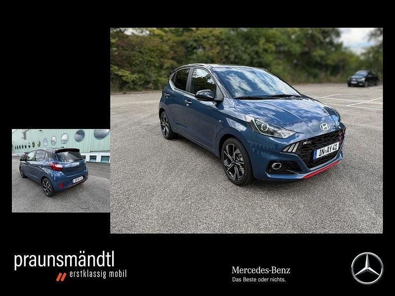 Blau Gebraucht 2025 Hyundai i10 N Line Kleinwagen | 19.777 € (Etwas zu teuer) - Bild 1/4
