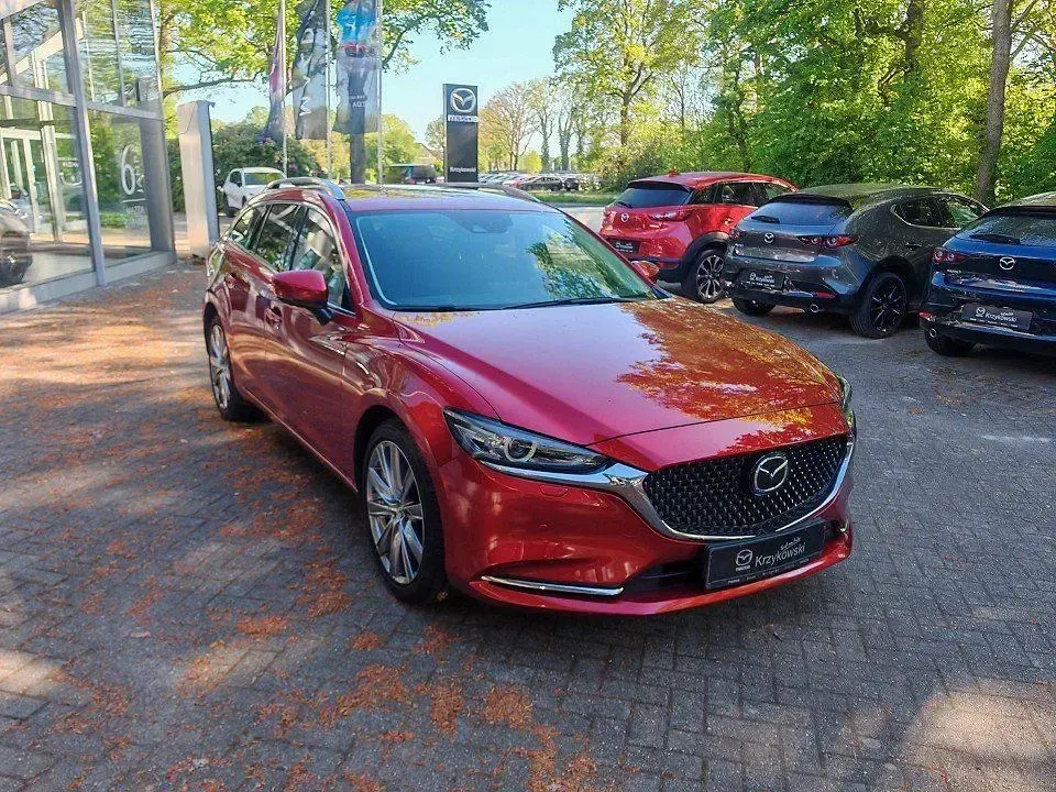 Gebraucht Mazda 6 165 PS (121 kW) 2022 Rot Limousine