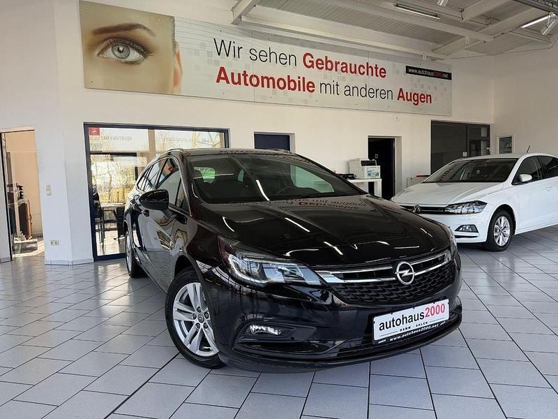 Gebraucht Opel Astra Dynamic 136 PS (100 kW) 2018 Schwarz Kombi