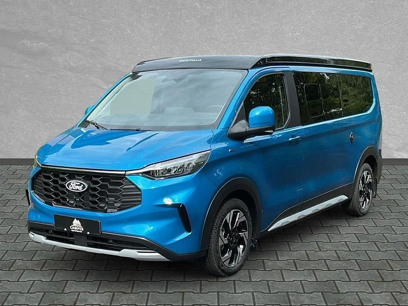 Neu Ford Tourneo Custom Active 150 PS (110 kW) 2025 Digital aqua blue metallic Van