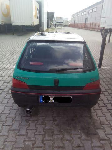 Gebraucht Peugeot 106 45 PS (33 kW) 1996 Grün Kleinwagen