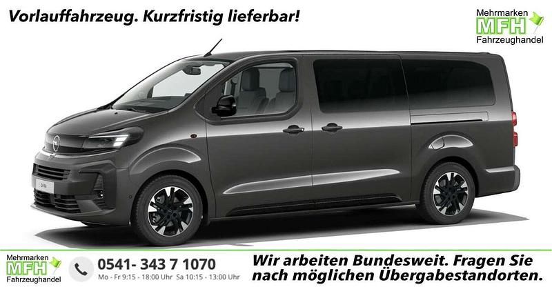 Neu Opel Zafira 179 PS (131 kW) 2025 Merkur grau metallic Van / Kleinbus