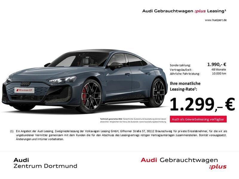 Grau Gebraucht 2024 Audi RS e-tron GT Performance Limousine | 147.311 € - Bild 1/2