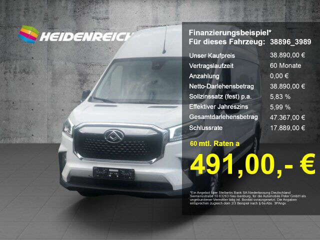 Weiss Neu 2024 Maxus eDeliver 9 Van | 38.890 € (Etwas zu teuer) - Bild 1/4