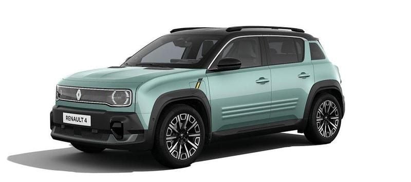 Neu Renault R4 Iconic 110 kW (150 PS) 2026 Hautsdefrance grün+black pear Kleinwagen