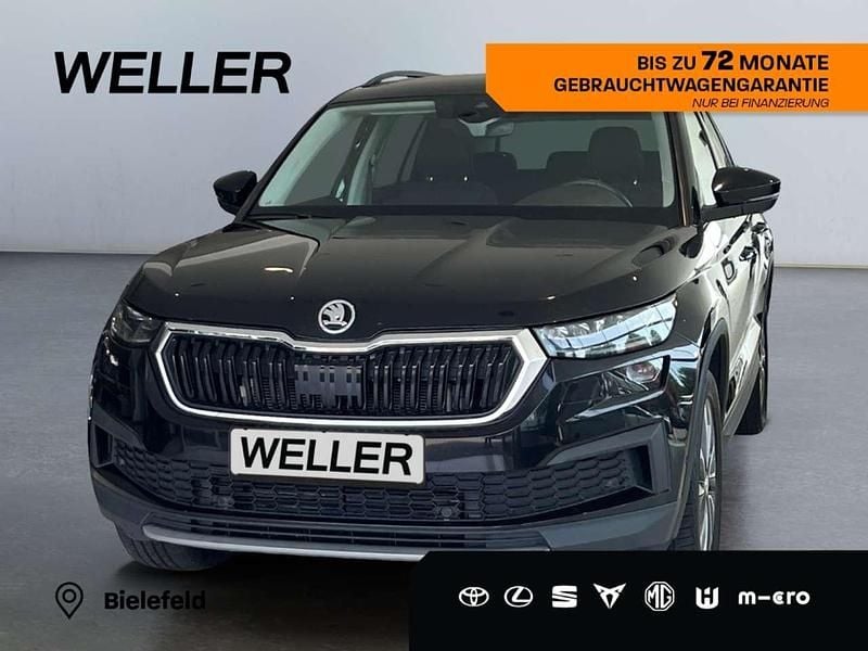 Black magic pearlescent Gebraucht 2022 Skoda Kodiaq Tour SUV | 27.990 € (Fairer Preis) - Bild 1/3