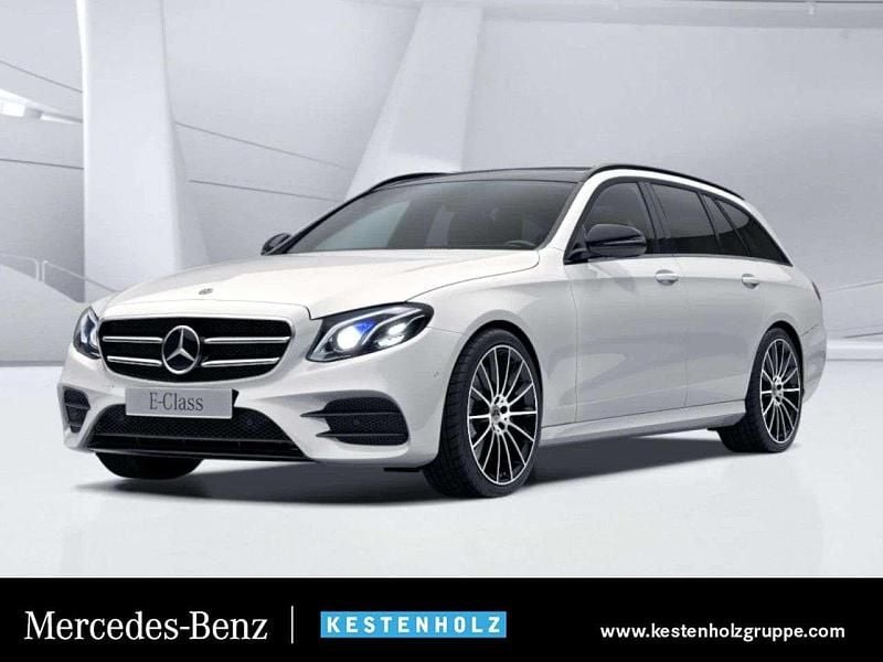 Polarweiß Gebraucht 2020 Mercedes E400 AMG Kombi | 39.490 € (Superpreis) - Bild 1/4