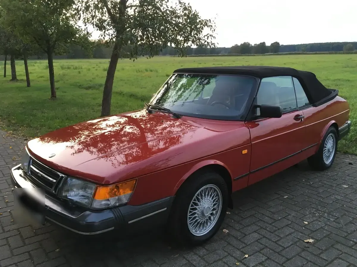 Gebraucht Saab 900 160 PS (117 kW) 1988 Rot Cabrio