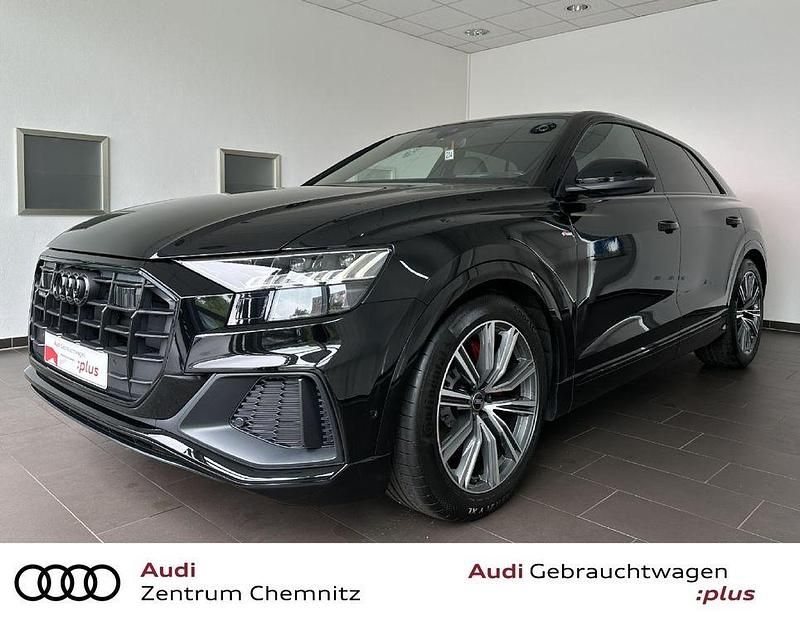 Schwarz Gebraucht 2022 Audi Q8 S-Line SUV | 59.990 € (Superpreis) - Bild 1/4