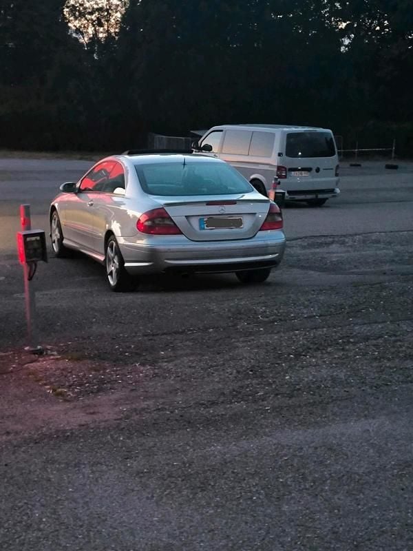 Gebraucht Mercedes CLK200 AMG 2005 Silber Coupé