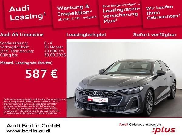 Grau (daytonagrau perleffekt) Gebraucht 2024 Audi A5 Ambiente Coupé | 51.401 € (Superpreis) - Bild 1/3