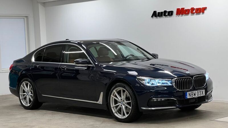 Blau Gebraucht 2017 BMW 730 Limousine | 30.500 € (Superpreis) - Bild 1/4