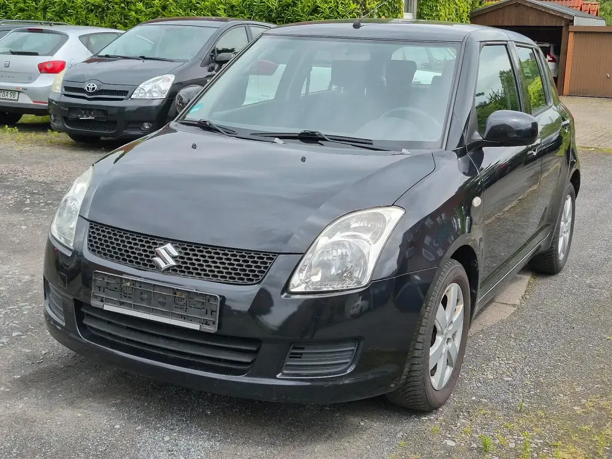 Gebraucht Suzuki Swift 92 PS (67 kW) 2008 Schwarz Kleinwagen