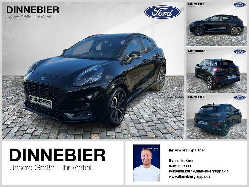 Obsidian schwarz met Gebraucht 2023 Ford Puma ST-Line X SUV | 21.480 € (Superpreis) - Bild 1/1