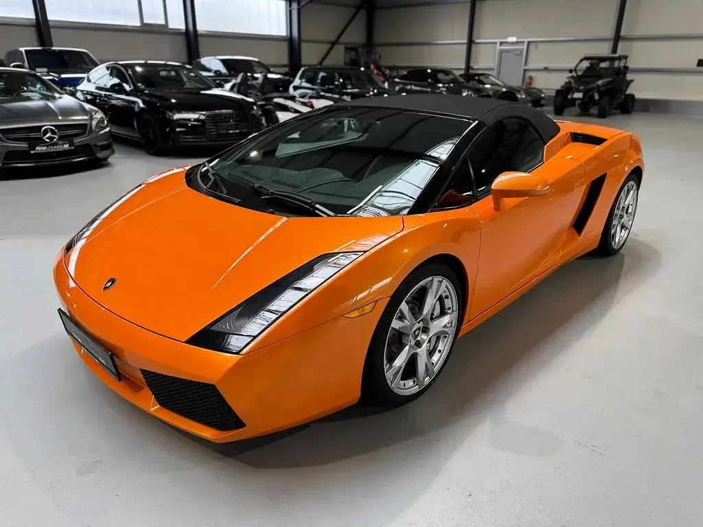 Gebraucht Lamborghini Gallardo 519 PS (381 kW) 2007 Orange Cabrio