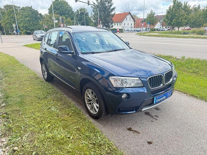 Blau Gebraucht 2012 BMW X3 Sport Line SUV | 14.990 € (Fairer Preis) - Bild 1/4