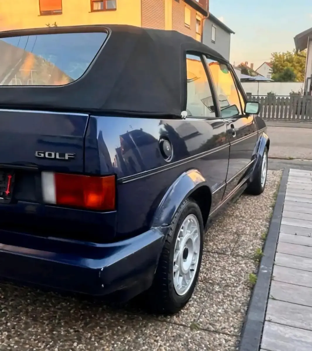 Gebraucht VW Golf Cabriolet Edition 98 PS (72 kW) 1990 Blau Cabrio