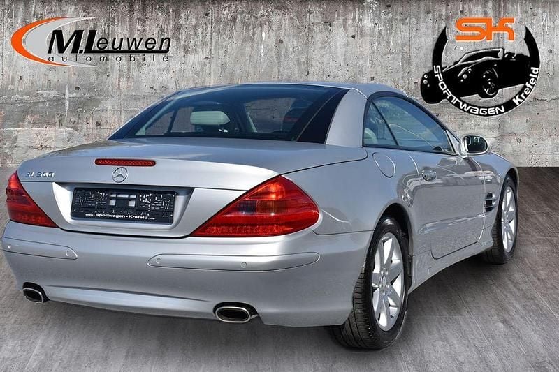 Gebraucht Mercedes SL500 306 PS (225 kW) 2002 Silber Cabrio