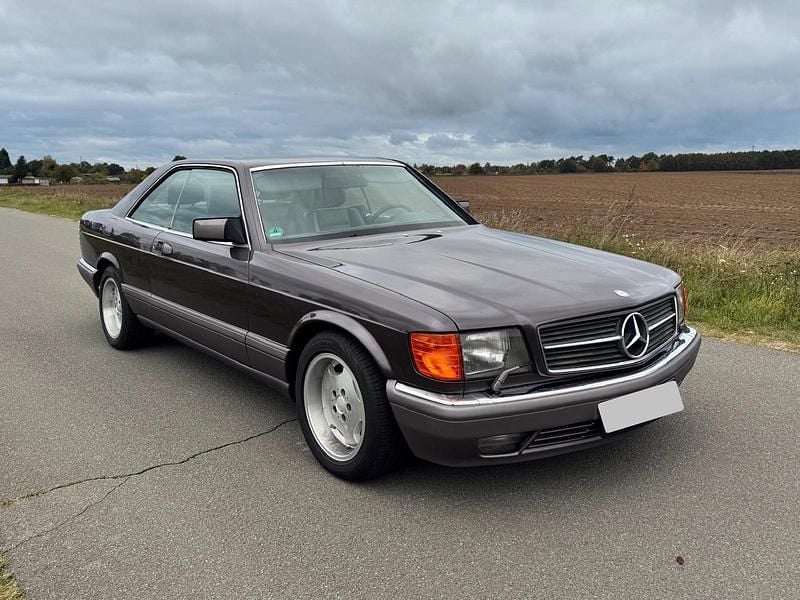 Violet Gebraucht 1991 Mercedes 500 Coupé | 21.000 € - Bild 1/4