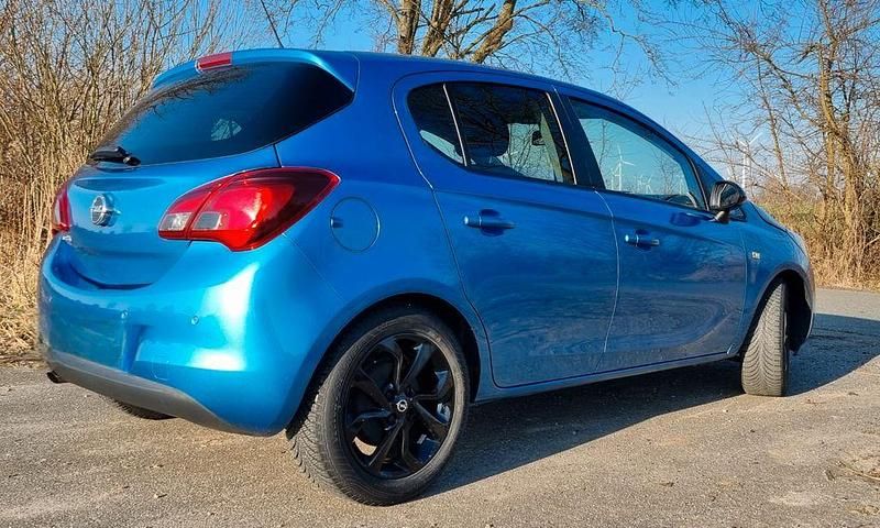 Gebraucht Opel Corsa 90 PS (66 kW) 2019 Blau Kleinwagen