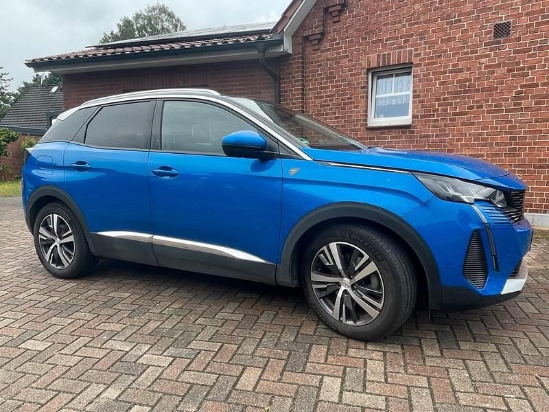 Blau Gebraucht 2021 Peugeot 3008 SUV | 19.999 € (Superpreis) - Bild 1/4