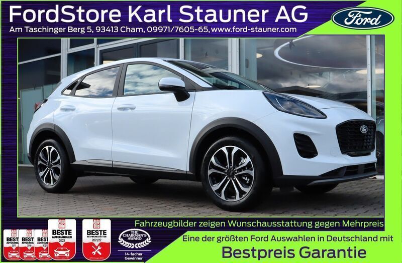 Weiß Neu 2025 Ford Puma Titanium SUV | 22.280 € (Superpreis) - Bild 1/4