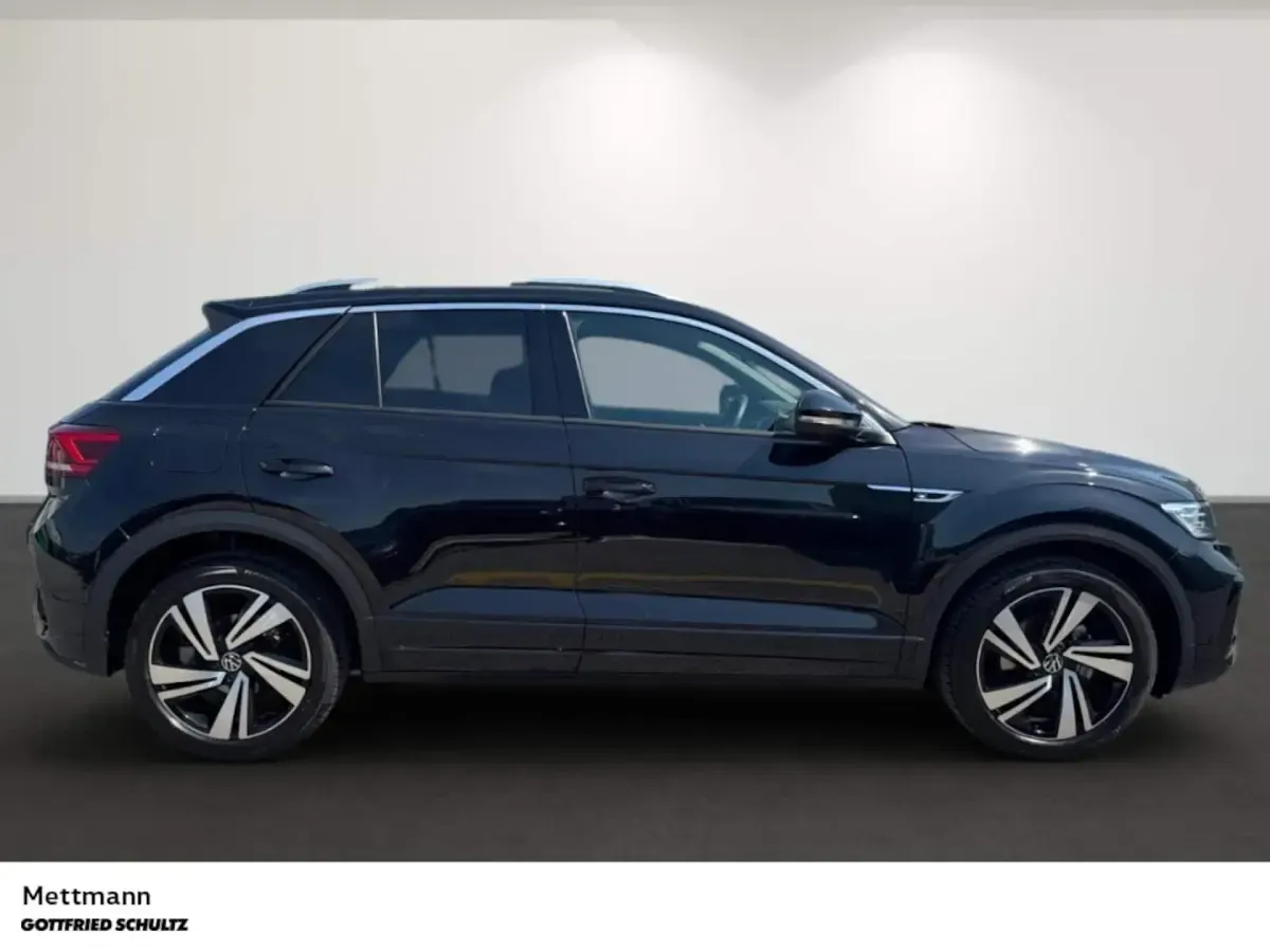 Gebraucht VW T-Roc R-line 150 PS (110 kW) 2023 Schwarz SUV