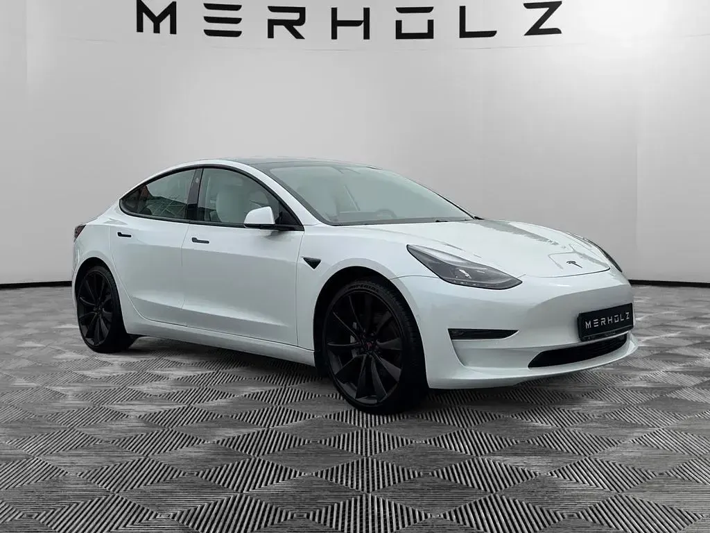 Gebraucht Tesla Model 3 Long Range AWD 350 kW (476 PS) 2021 Weiß Limousine