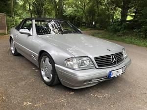 Gebraucht Mercedes SL500 306 PS (225 kW) 1999 Silber Cabrio