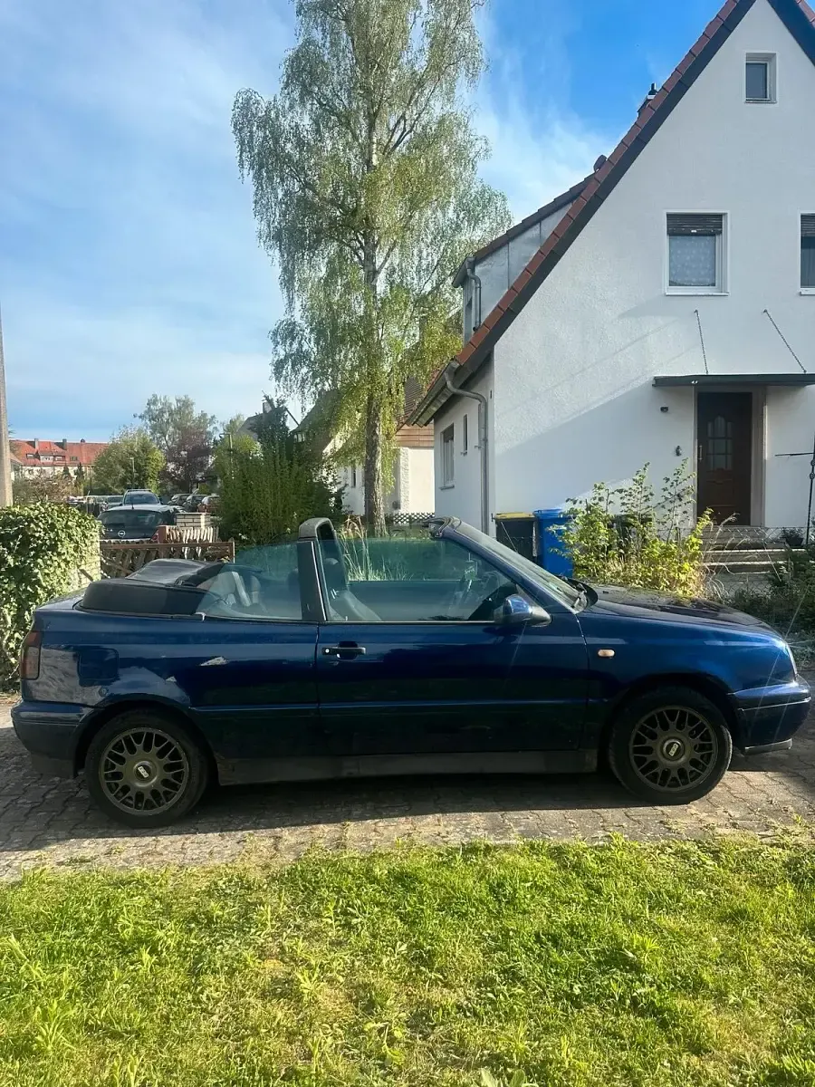 Gebraucht VW Golf Cabriolet 75 PS (55 kW) 1997 Blau Cabrio