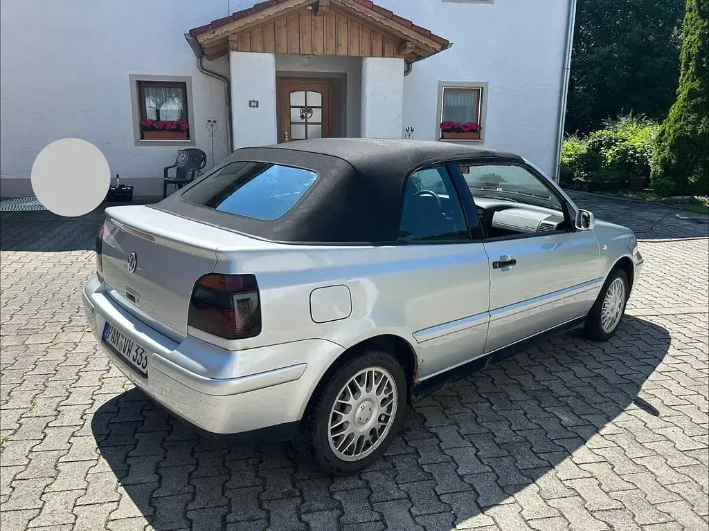 Gebraucht VW Golf Cabriolet 116 PS (85 kW) 2002 Silber Cabrio
