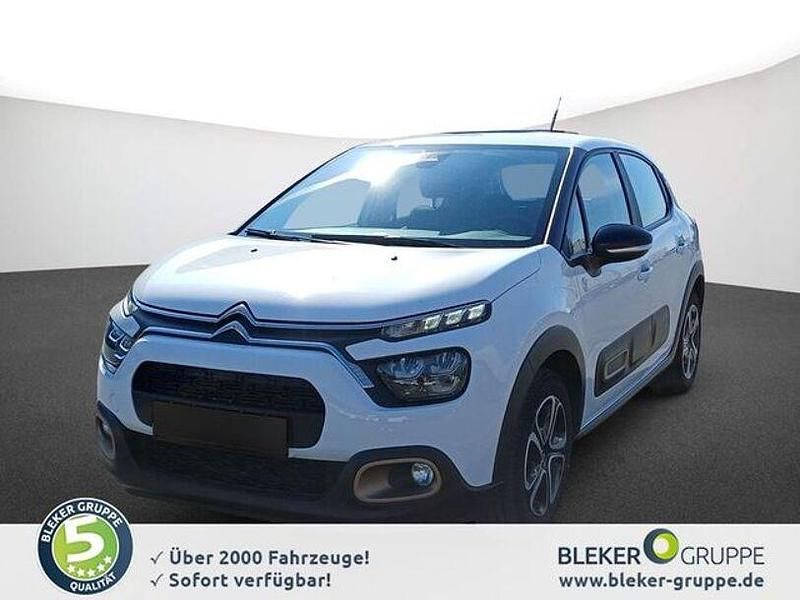 Gebraucht Citroën C3 PureTech 82 PS (60 kW) 2023 Lack weiss banquise/deckende lackierung Limousine
