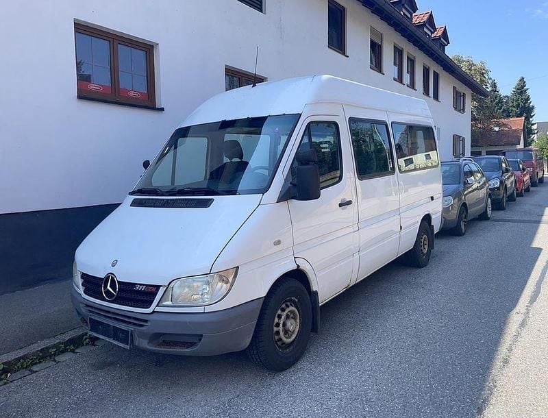 Weiß Gebraucht 2005 Mercedes Sprinter Van | 3.499 € (Superpreis) - Bild 1/4