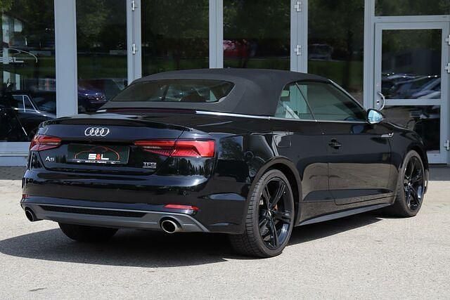 Gebraucht Audi A5 Cabriolet S-Line 252 PS (185 kW) 2017 Mythosschwarz metallic Cabrio
