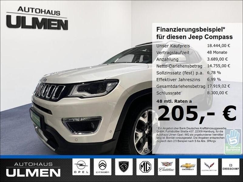 Weiss Gebraucht 2019 Jeep Compass Limited SUV | 18.444 € (Fairer Preis) - Bild 1/4